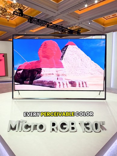 Samsung Micro RGB Technology Unveiled at CES 2026