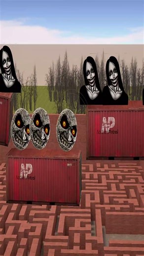 Part - 2 in Maze (Garry's Mod) #shorts