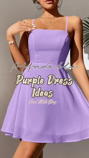 Affordable Purple Dress Ideas - Best Outfits for Women