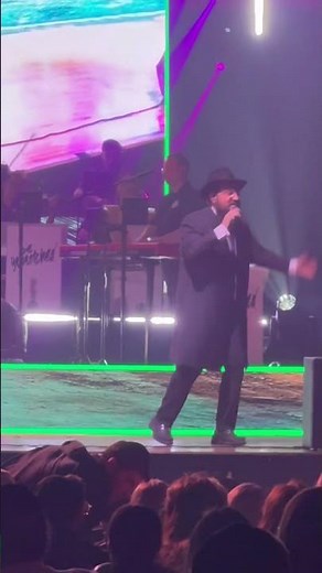 Benny Friedman at the concert