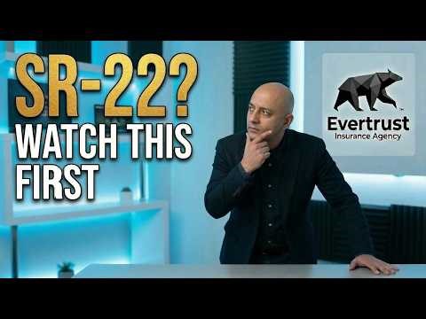Need an SR-22? Watch This Before Buying Anything