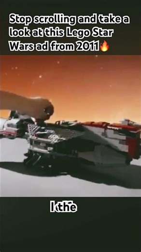 Legendary Lego Star Wars ad from 2011 🔥! #lego #legosets #starwars #legostarwars