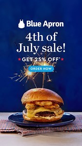 Simplify your summer routine with delicious and easy meal kits. Get 25% off the first week (plus free shipping). | Blue Apron