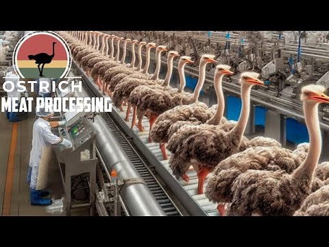 Ostrich Meat Processing Factory | Ostrich Leather & Feathers Products