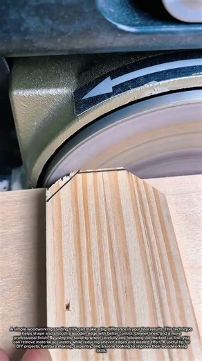 Smart Sanding Trick For Perfect Wood #Woodworking #DIY #WoodworkingTips