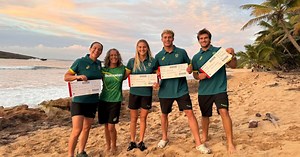 Meet the Aussie surfers tackling Tahiti's waves at the Olympics