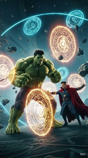 Hulk vs Doctor Strange 🔮💥 Mystic Dimension Battle | Magic vs Rage (4K)