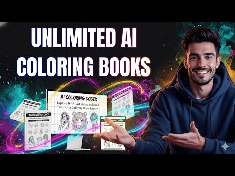 Make Unlimited Coloring Books With ONE Tool? AI Coloring CODEX Review!