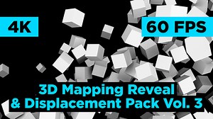 3D Mapping Reveal & Displacement Pack Vol. 3