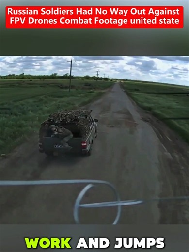 Russian Soldiers Had No Way Out Against FPV Drones Combat Footage #unitedstate #unitedkingdom #russian #fyp #video