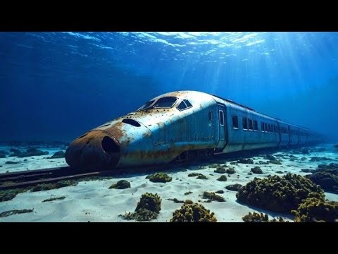 Abandoned Train Found Underwater Transformed Into a Luxury Bullet Train!