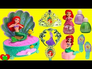 Disney Princess The Little Mermaid Music Box Ariel Stores Jewelry - Videos For Kids