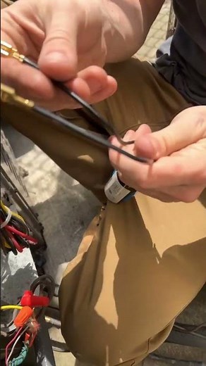 how to install a hard start capacitor