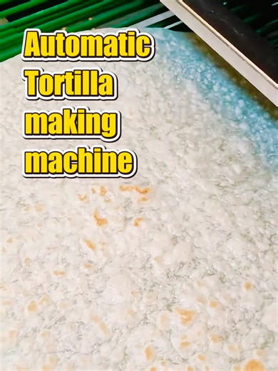 This fully automatic corn tortilla machine comes with end-to-end automated production control.Super easy to operate with just 1 or 2 workers.Production capacity: 800 to 3600 pieces per hour. Versatile enough to make corn tortillas, flour tortillas, tortilla wraps, Indian chapati, roti and more flatbreads!#tortillamachine #flatbreadmachine #rotimachine #foodmachine #foryoupage