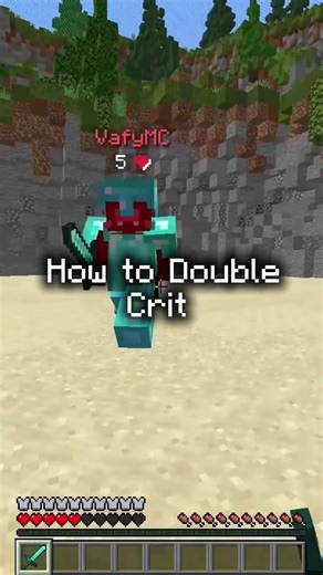 How to Double Crit in Minecraft PvP