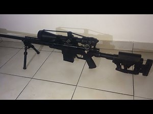 Monza 308 sniper review and unboxing test fire