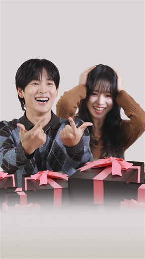 Squid Game on Instagram: "Rock, paper, scissors, gift 🎀 Si-wan and Jo Yu-ri go head to head to win the ultimate Squid Game prizes."