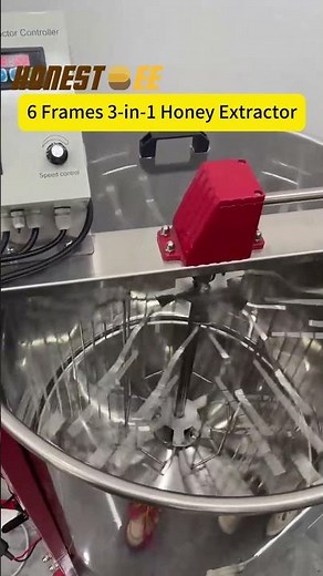 How to Use 6 Frames 3-in-1 Honey Extractor