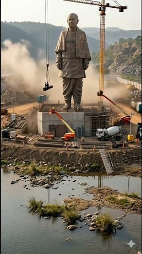 The tallest statue in the world - Statue of Unity - The Great Sardar Vallabhbhai Patel