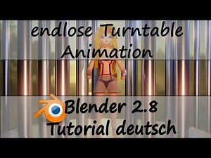 Endlose Turntable Animation erstellen | Blender 2.8 Tutorial deutsch