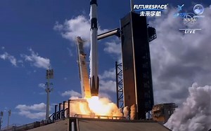 NASA-crew5任务搭载SpaceX 龙飞船发射升空