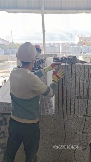 Slate splitting process #Slab separation