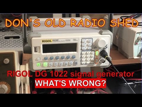 Rigol DG1022 Signal Generator - HELP!