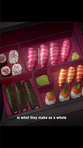 A sushi master at work