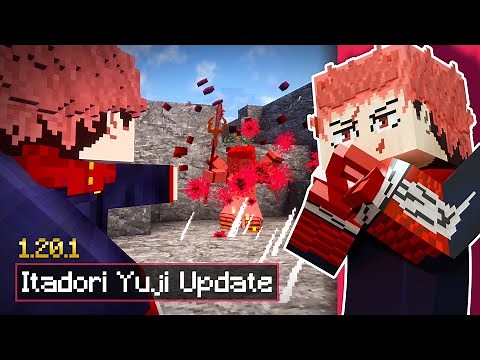 Itadori Yuji Domain Expansion and Enhanced Black Flash VS. Heian Era Sukuna in Minecraft