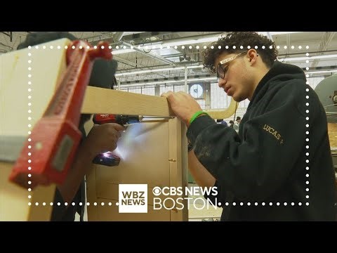 Northeast Metro Tech students build bureaus for kids transitioning from homeless shelters