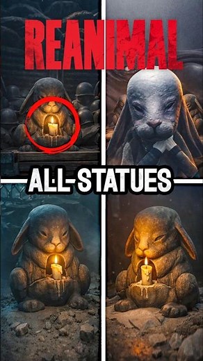 How to get RABBIT MASK in REANIMAL? (All statues Locations) | Reanimal [FULL GAME] Showcase
