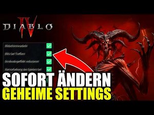 The Most Important Diablo 4 Settings That Will Save Your Game! D4 Lord of Hatred Guide