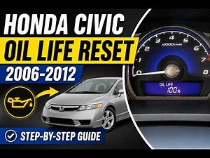 Honda Civic Oil Life Reset (2006–2012)