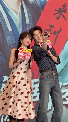 These two really look so cute together🫰 #zhanglinghe #tianxiwei #pursuitofjade #shorts #viral