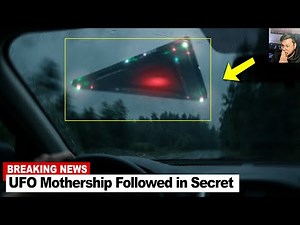 UFO Mothership Followed in Secret‼️😨 REAL UFO Sightings Footages