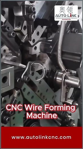 🎯 Watch CNC Wire Forming Machine Create Perfect Wire Parts Effortlessly