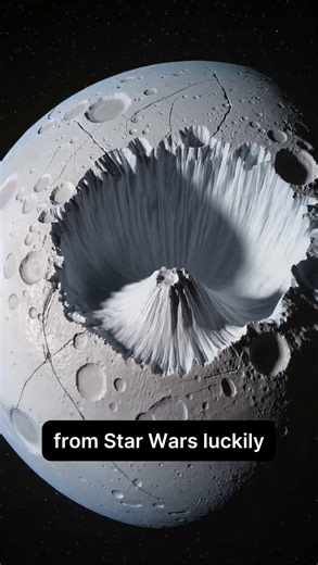 Mimas Looks Familiar#amazing #space #facts #funfacts #science #universe #mimas