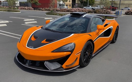 限量版超跑 2021款迈凯伦McLaren 620R 第一视角体验驾驶