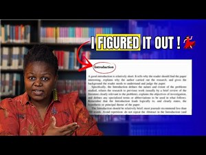 How I write the INTRODUCTION for all my RESEARCH PAPERS | 10x BETTER Writing!