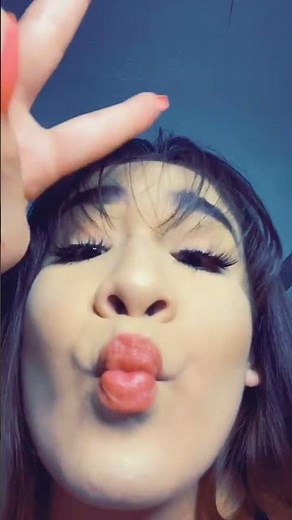 Cute Girl Making a Kissy Face and Dancing#kissface #dance #smile #funattitude
