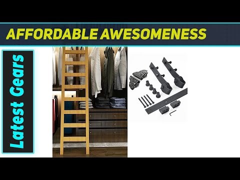 `Rolling Ladder Hardware Kit: Transform Your Home with This Amazing Sliding System!