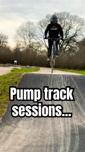 Pump track skills session