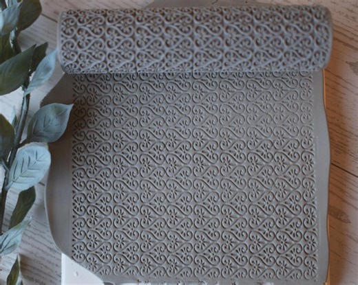 Stained Glass/ Texture Roller/ Polymer Clay Tools. - Etsy