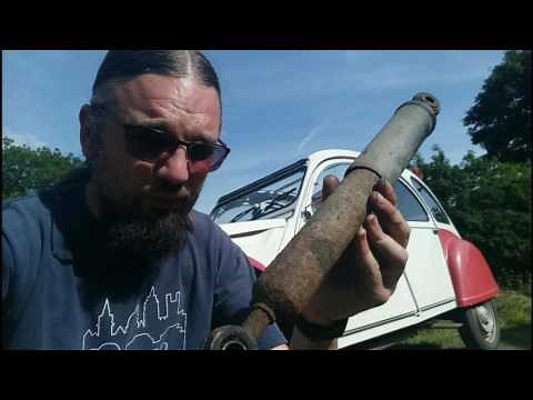 Citroen 2CV - new shock absorbers!