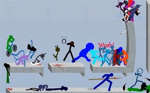 【火柴人】死亡跑酷赛道！︱Dual Death Course!