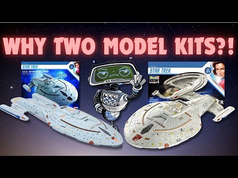Star Trek Voyager: 2 Model Kits, 1 Ship Design