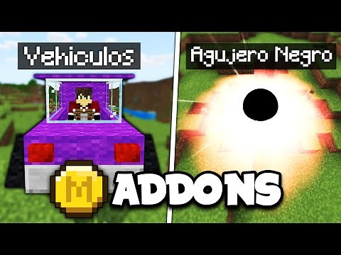 NUEVOS MODS GRATIS en MINECRAFT BEDROCK (Add-Ons)