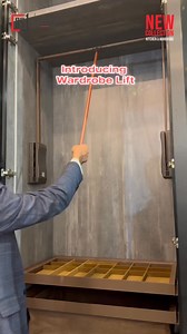 22 reactions · 3 comments | Upgrade your wardrobe with our Manual Wardrobe Lift, crafted with a premium aluminium + fiber design for durability and elegance. Featuring a soft-closing mechanism, it ensures smooth and effortless operation. Perfect for maximizing storage space while keeping your essentials easily accessible. Elevate your wardrobe experience today! | DS Hardware | Facebook