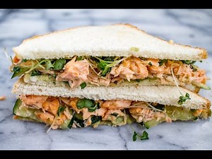 Salmon Avocado Sandwiches