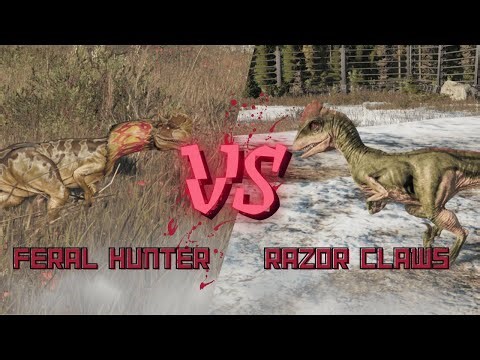 Deinonychus vs Dilophosaurus | Speed Predator Duel | Jurassic World Evolution 2
